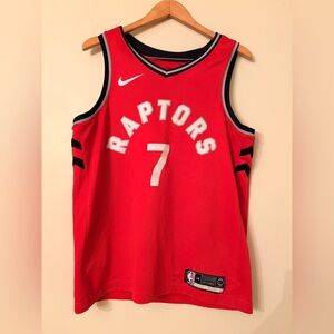 Nike Red Raptors Jersey